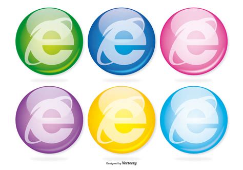 Internet Explorer Glass Icon Set - Download Free Vector Art, Stock Graphics & Images