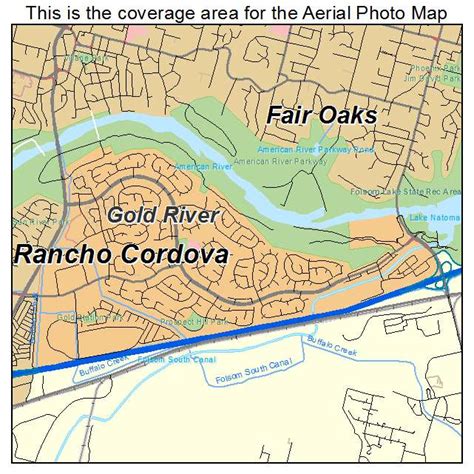 Gold River California Map - Darice Fleurette