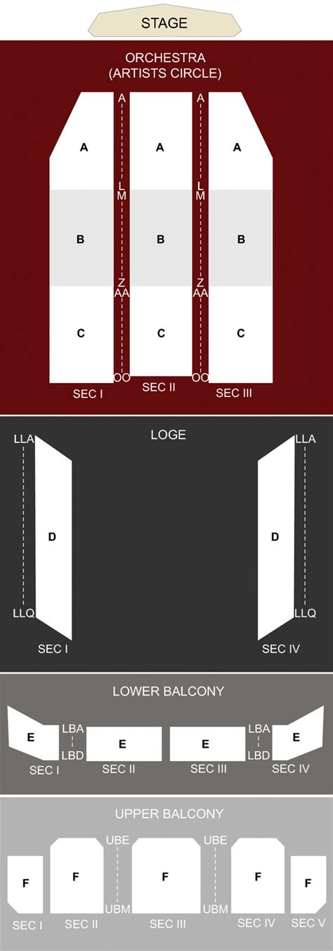 Thalia Mara Hall Jackson Seating Chart | Brokeasshome.com