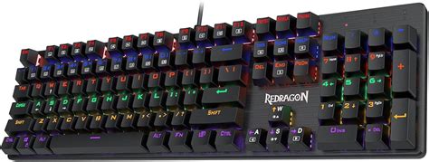 Buy Redragon K608 Valheim Rainbow Gaming Keyboard, 104 Keys NKRO Mechanical Keyboard wSoft ...