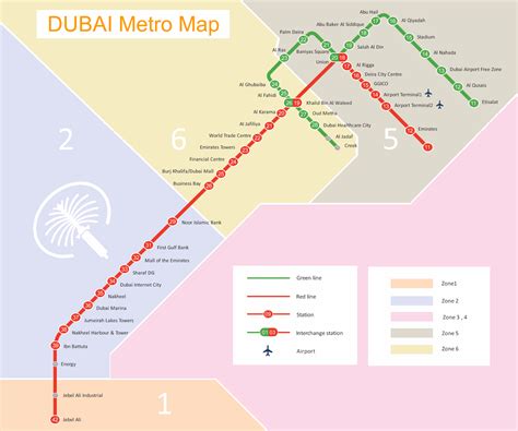 Abattage protestant Perspective dubai metro map with tourist attractions Épuiser Andrew Halliday ...