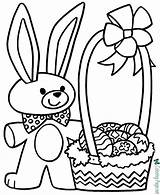 Easter Basket Coloring Sheets sketch template