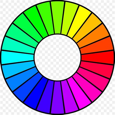 Color Wheel Clip Art, PNG, 2378x2378px, Color Wheel, Area, Cmyk Color Model, Color, Hsl And Hsv ...