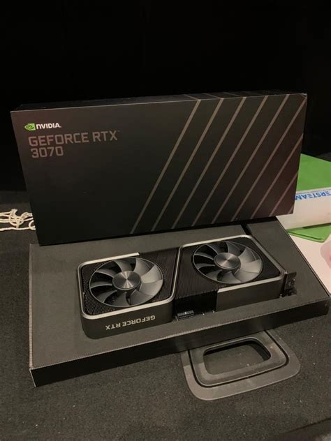 Nvidia RTX 3070 Founders edition, Computers & Tech, Parts & Accessories ...