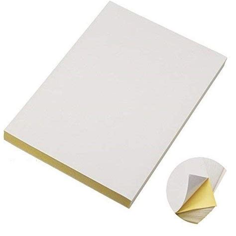 Adhesive Sticker Sheet Paper, For Stationary, GSM: 150 GSM at best price in Mumbai