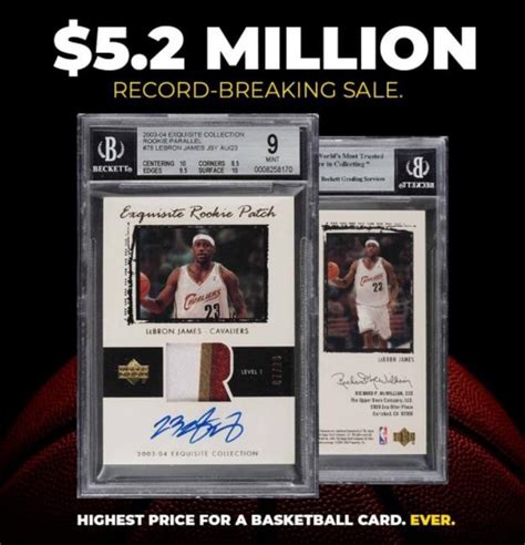 'Ultra-rare' LeBron James trading card sold for $5.2m - MyJoyOnline