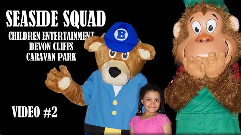 Haven Holidays Devon Cliffs Park Children's Entertainment Bradley Bear ...