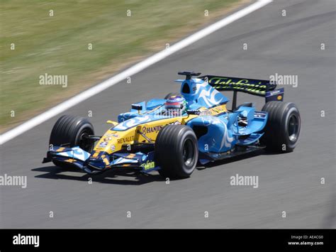 Giancarlo Fisichella Renault British F1 Grand Prix Silverstone June ...