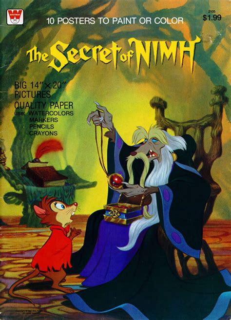 Secret of NIMH, The Poster Book | Coloring Books at Retro Reprints - The world's largest ...