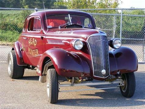 Headhunter '37 Chevy gasser | Hot rods cars, Hot rod trucks, Classic cars