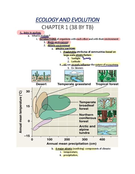 Ecology AND Evolution exam 1 - ECOLOGY AND EVOLUTION CHAPTER 1 (38 BY ...