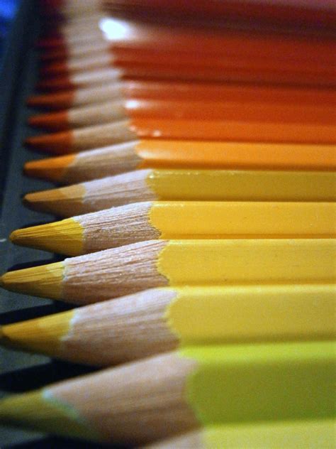 Free Images : work, pencil, line, color, yellow, close up, designer ...