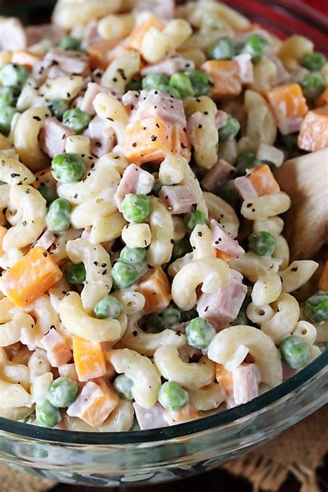 Ham & Cheese Macaroni Salad | The Kitchen is My Playground