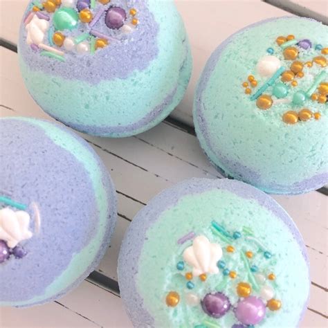 Mermaid Bath Bomb Bath Bombs for GirlsMermaid PartyBirthday | Etsy