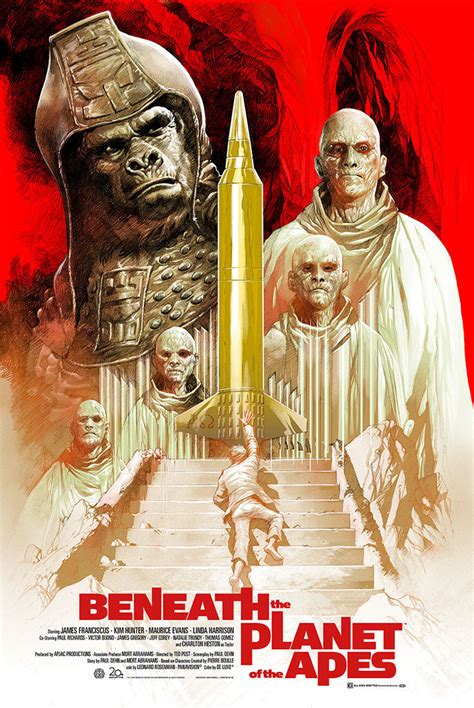 The Blot Says...: SDCC 2018 Exclusive Beneath the Planet of the Apes Movie Poster Screen Print ...