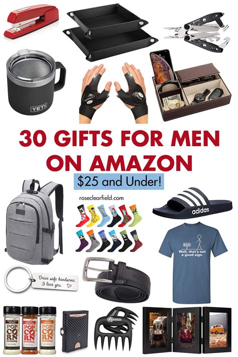 30 Gifts for Men on Amazon $25 and Under • Rose Clearfield