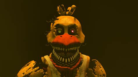 [C4D] Nightmare Chica Teaser by 666TheFoxGamer666 on DeviantArt