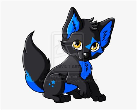 Collection Of Wolf Pup With Wings Drawing High Quality - Cute Animated ...