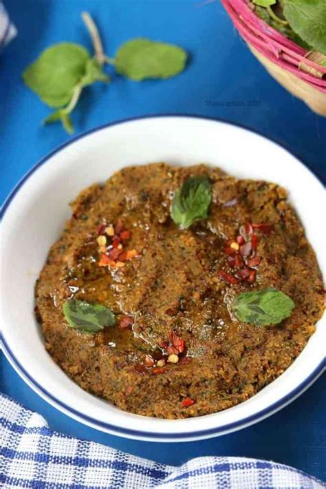 Pudina Thogayal Recipe – Masalachilli