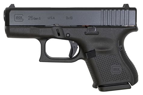 Glock 26 Gen5 9mm Carry Conceal Pistol with Fixed Sights (Made in USA ...