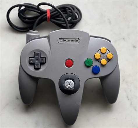 Authentic | Original Nintendo 64 controller N64 5-6+ Grey Gray - Overrs ...