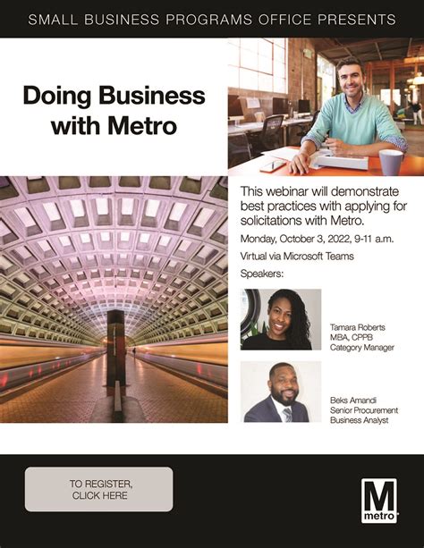 Doing Business with Metro | WMATA