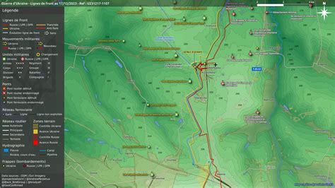 Russo-Ukraine War - 2023 - Maps