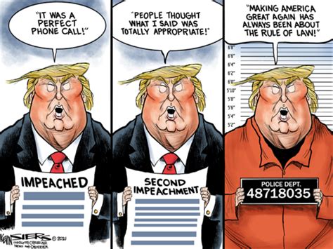 In the cartoons: Impeachment; Medal of Freedom; GOP