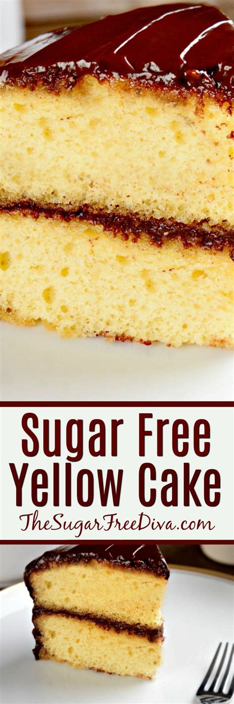 A Basic and Easy Sugar Free Yellow Cake Recipe | Sugar free cake recipes, Sugar free yellow cake ...