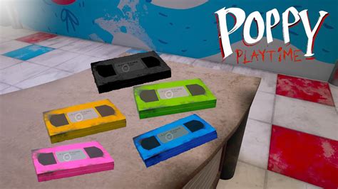 Poppy Playtime All 5 VHS Tape Locations In Chapter 1 - YouTube