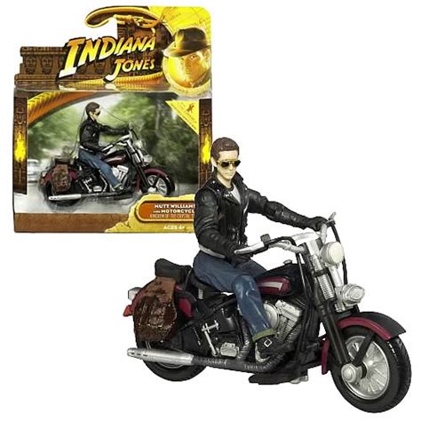 Indiana Jones Deluxe Mutt Williams with Motorcycle, NM