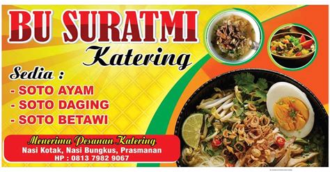 Contoh Spanduk Warung Makan Soto - IMAGESEE