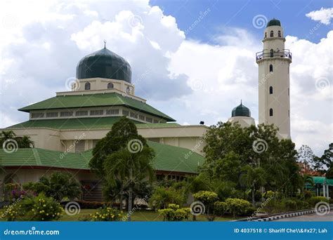 Green Mosque Royalty Free Stock Photos - Image: 4037518