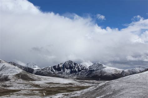 Scenic Landscape of Snow Capped Mountains · Free Stock Photo