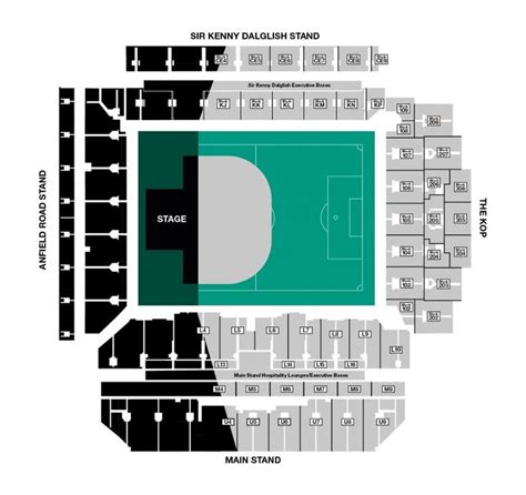 awesome The Brilliant anfield main stand seating plan # ...