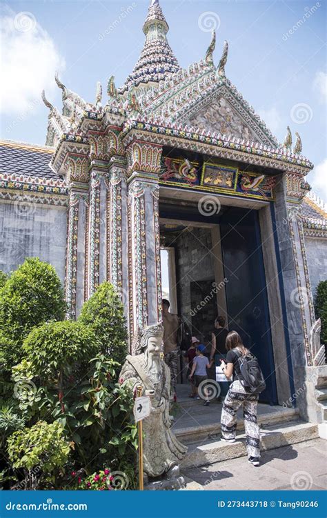 Architecture Detail of the Building Inside the Grand Palace Bangkok ...