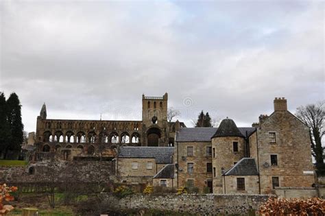 Jedburgh Abbey Ruins stock image. Image of ages, scotland - 38874253