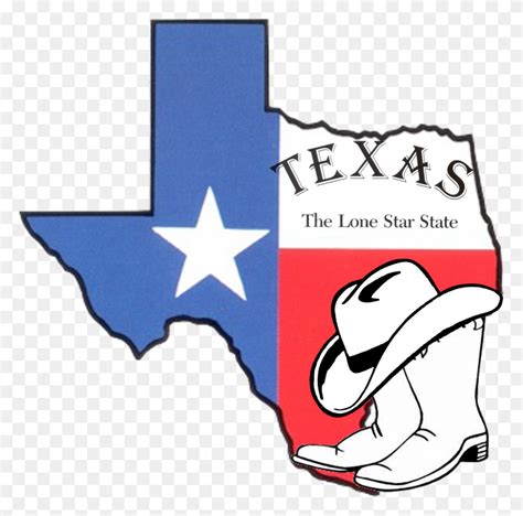 Texas Flag Clipart State - Texas Outline PNG - FlyClipart