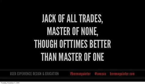 Jack Of All Trades Full Quote - ShortQuotes.cc