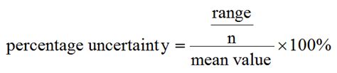 Out Of This World Percent Uncertainty Formula Chemistry Edexcel A Level ...