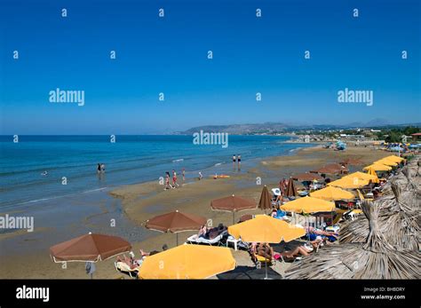 Beach at Georgioupolis, Crete, Greece Stock Photo - Alamy