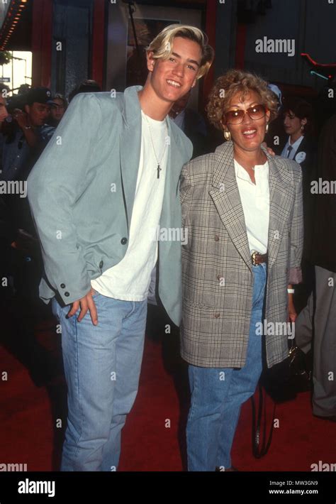 HOLLYWOOD, CA - JUNE 6: (L-R) Actor Mark-Paul Gosselaar and mother ...