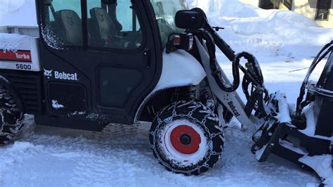 Bobcat Toolcat 5600 High Flow w/ SB240 Snowblower - YouTube