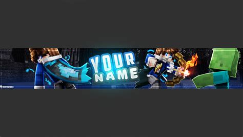 Minecraft Yt Banner Minecraft Banner Youtube Graphic - vrogue.co