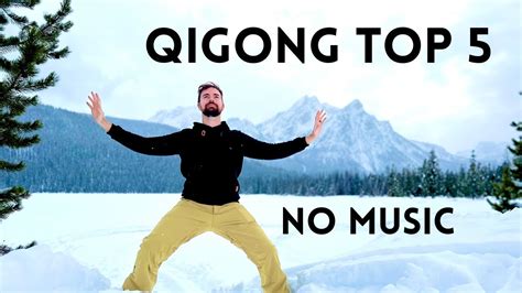 Best 5 Qigong Exercises for Beginners | NO MUSIC - YouTube