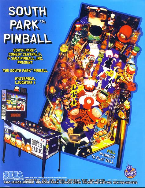 South Park (pinball machine) | South Park Archives | FANDOM powered by ...