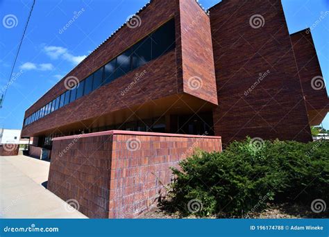 Modern York County Courthouse in York Nebraska Stock Photo - Image of ...