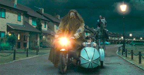 A Detailed Look At The Flying Motorcycle From The Harry Potter Movies