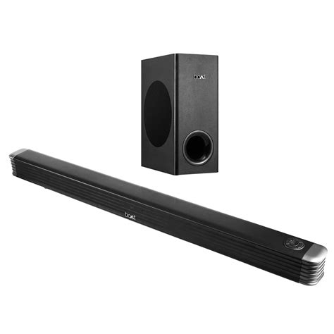 boAt AAVANTE Bar 1800 120W 2.1 Channel Bluetooth Soundbar Signature Sound, Wireless Subwoofer ...