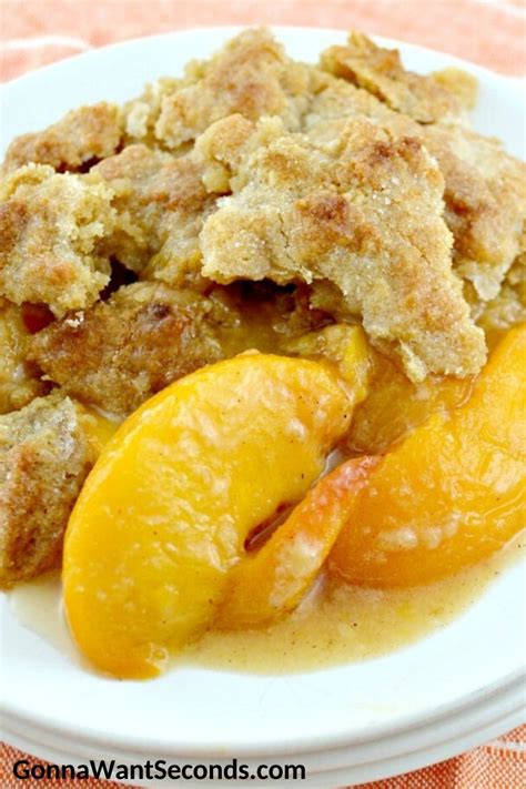 The Best Peach Cobbler! - Gonna Want Seconds